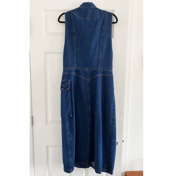 Henrik Vibskov "Craft" Denim Dress, size Large - Picture 8 of 13